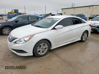 2014 Hyundai Sonata GLS with VIN 5NPEB4AC4EH883823, listed as a Copart auction lot 52114445 with Not Provided miles and Salvage Title. Bid and sale history available at carsss.com. Image 1.