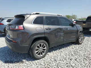 2019 Jeep Cherokee Latitude Plus z VIN 1C4PJLLB2KD296659, wystawiony jako Copart lot #79517904 z przebiegiem 99 245 mil mil oraz Szkoda całkowita • Salvage title. Historia ofert i sprzedaży dostępna na DreamBid. Obrazek 3.