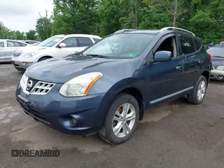 2013 Nissan Rogue S with VIN JN8AS5MV6DW628699, listed as a IAAI auction lot 42238159 with 239,632 mi miles and . Bid and sale history available at DreamBid. Image 2.