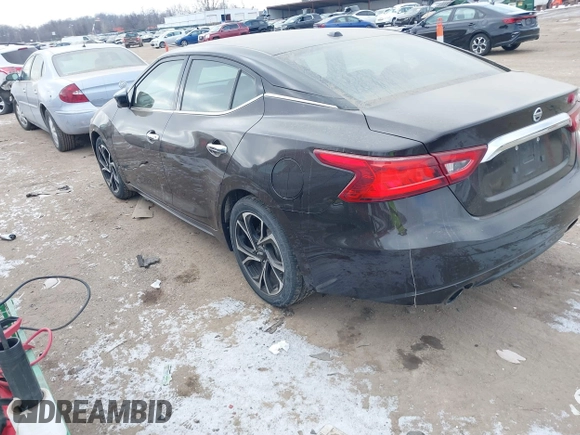 2016 Nissan Maxima Platinum with VIN 1N4AA6AP6GC439654, listed as a IAAI auction lot 41387350 with 119,012 mi miles and . Bid and sale history available at DreamBid. Image 3.