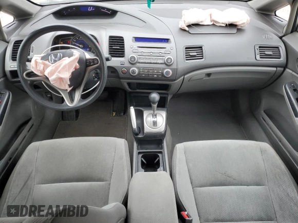 2010 Honda Civic LX with VIN 19XFA1F5XAE002086, listed as a Copart auction lot 51390825 with 109,150 mi miles and Salvage Title. Bid and sale history available at DreamBid. Image 8.