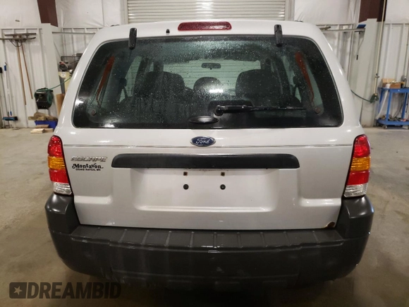 2006 Ford Escape XLS с VIN 1FMYU02Z36KA42397, выставлен на аукционе Copart как лот 59281945 с пробегом 158 865 миль миль и Списание • Salvage title. История ставок и продаж доступна на DreamBid. Изображение 6.