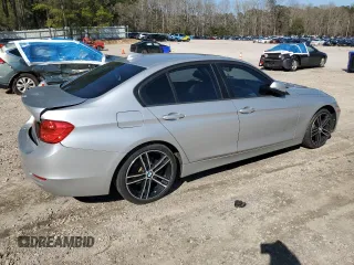 2013 BMW 3 Series 328i with VIN WBA3A5G53DNP25672, listed as a Copart auction lot 47184475 with 129,134 mi miles and Salvage Title. Bid and sale history available at carsss.com. Image 3.