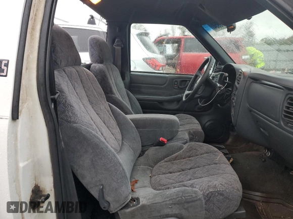 2001 GMC Sonoma SL with VIN 1GTCS145418119062, listed as a Copart auction lot 80579954 with 76,295 mi miles and Salvage Title. Bid and sale history available at carsss.com. Image 10.