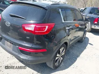 2011 Kia Sportage EX with VIN KNDPC3A27B7105474, listed as a IAAI auction lot 41916960 with 252,606 mi miles. Bid and sale history available at carsss.com. Image 4.
