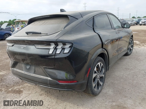 2023 Ford Mustang Mach-E Premium with VIN 3FMTK3SU0PMA96546, listed as a IAAI auction lot 42133825 with Not Provided miles and . Bid and sale history available at DreamBid. Image 4.
