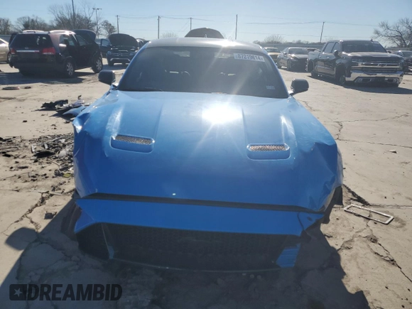 2022 Ford Mustang GT with VIN 1FA6P8CF9N5142738, listed as a Copart auction lot 87219814 with 30,805 mi miles and Salvage Title. Bid and sale history available at DreamBid. Image 5.