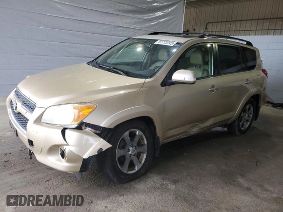 2010 Toyota RAV4 Ltd with VIN JTMDF4DV7AD029177, listed as a Copart auction lot 51772245 with 311,433 mi miles and Clean Title. Bid and sale history available at carsss.com. Image 1.