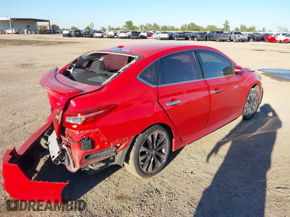 2016 Nissan Sentra SV with VIN 3N1AB7AP6GY316413, listed as a IAAI auction lot 37946452 with 142,632 mi miles and . Bid and sale history available at DreamBid. Image 4.