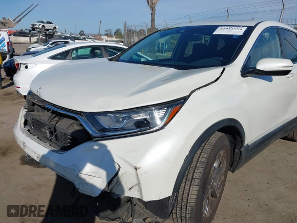 2018 Honda CR-V EX with VIN 2HKRW1H54JH506091, listed as a IAAI auction lot 41911954 with 49,436 mi miles. Bid and sale history available at carsss.com. Image 18.