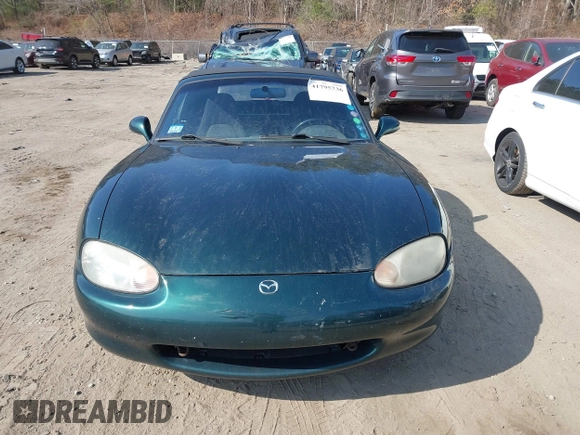 1999 Mazda MX-5 Miata with VIN JM1NB3537X0109618, listed as a IAAI auction lot 41795736 with 160,452 mi miles and . Bid and sale history available at DreamBid. Image 13.