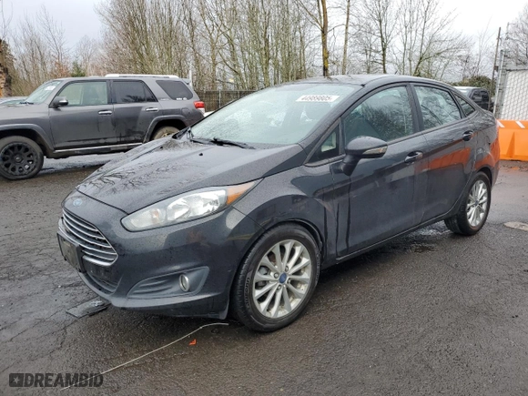2014 Ford Fiesta SE with VIN 3FADP4BJ1EM133418, listed as a Copart auction lot 44989805 with 171,951 mi miles and Salvage Title. Bid and sale history available at carsss.com. Image 1.