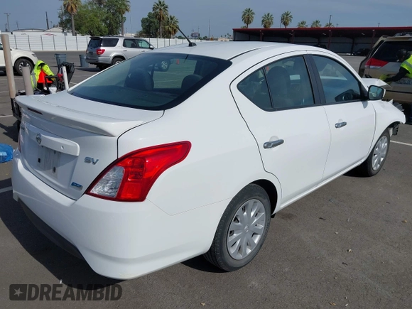 2016 Nissan Versa S Plus with VIN 3N1CN7APXGL841875, listed as a IAAI auction lot 42101544 with 88,515 mi miles. Bid and sale history available at carsss.com. Image 4.