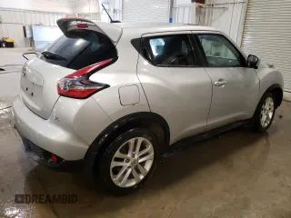 2015 Nissan Juke S with VIN JN8AF5MRXFT500414, listed as a Copart auction lot 53278615 with 147,059 mi miles and Salvage Title. Bid and sale history available at DreamBid. Image 3.