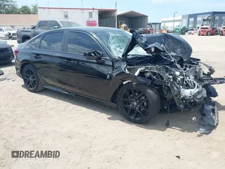 2025 Honda Civic Sport with VIN 2HGFE2F50SH503098, listed as a IAAI auction lot 42086699 with Not provided miles and . Bid and sale history available at DreamBid. Image 1.