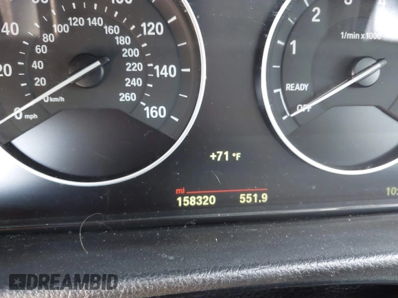 2015 BMW 3 Series 328i with VIN WBA3C1C54FP116669, listed as a IAAI auction lot 41786927 with 158,320 mi miles and . Bid and sale history available at carsss.com. Image 7.