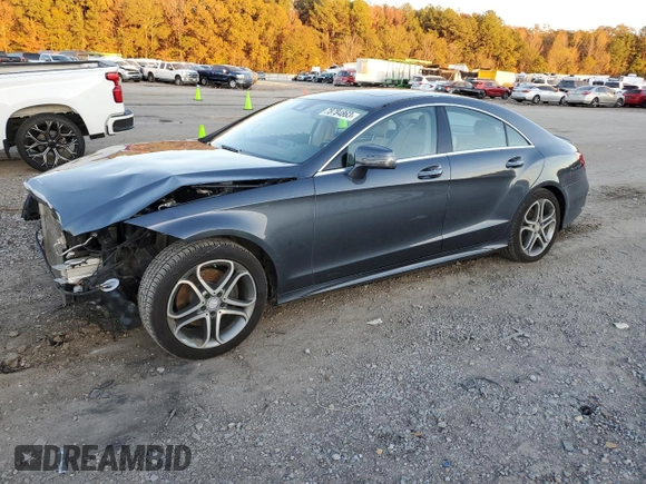 2016 Mercedes-Benz CLS with VIN WDDLJ6HBXGA162005, listed as a Copart auction lot 78784863 with 127,823 mi miles. Bid and sale history available at carsss.com. Image 1.