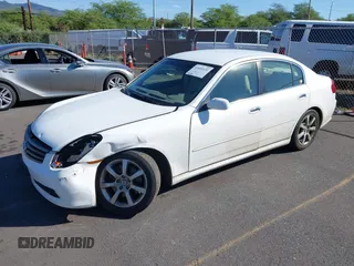 2006 Infiniti G35 with VIN JNKCV51E06M503890, listed as a IAAI auction lot 41604122 with 148,680 mi miles. Bid and sale history available at carsss.com. Image 2.