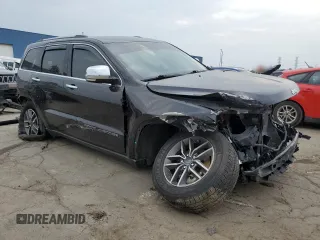 2021 Jeep Grand Cherokee Limited with VIN 1C4RJFBG0MC529843, listed as a Copart auction lot 60390155 with 40,415 mi miles and Salvage title. Bid and sale history available at DreamBid. Image 4.