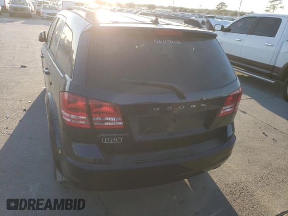 2018 Dodge Journey SE with VIN 3C4PDCAB2JT383027, listed as a Copart auction lot 83073874 with 70,386 mi miles and Salvage Title. Bid and sale history available at carsss.com. Image 6.