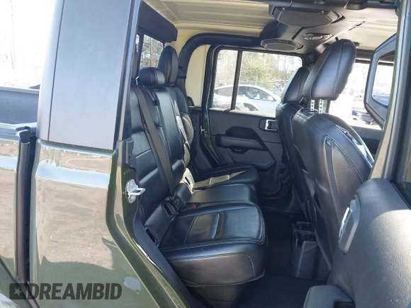 2022 Jeep Gladiator High Altitude with VIN 1C6HJTFG3NL141891, listed as a IAAI auction lot 41738578 with 38,133 mi miles and . Bid and sale history available at DreamBid. Image 8.