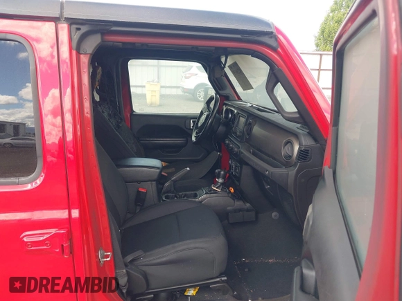 2020 Jeep Wrangler Unlimited Sport S z VIN 1C4HJXDN5LW279865, wystawiony jako IAAI lot #42236135 z przebiegiem 101 225 mil mil oraz . Historia ofert i sprzedaży dostępna na DreamBid. Obrazek 5.