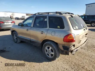 2004 Hyundai Santa Fe GLS with VIN KM8SC13E64U786989, listed as a Copart auction lot 86345804 with 168,016 mi miles and Salvage Title. Bid and sale history available at carsss.com. Image 2.