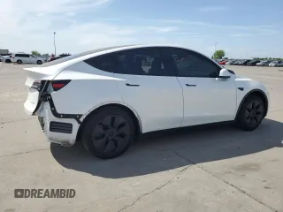 2024 Tesla Model Y Long Range с VIN 7SAYGDEE1RF152168, выставлен на аукционе Copart как лот 52436135 с пробегом 3 546 миль миль и Списание • Salvage title. История ставок и продаж доступна на DreamBid. Изображение 3.