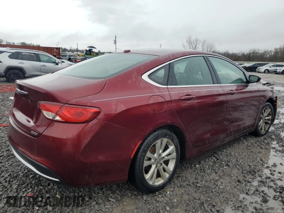 2015 Chrysler 200 Limited with VIN 1C3CCCAB1FN677130, listed as a Copart auction lot 44717955 with 170,880 mi miles and Salvage Title. Bid and sale history available at carsss.com. Image 3.