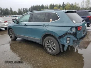 2020 Volkswagen Tiguan SE with VIN 3VV2B7AX4LM005342, listed as a Copart auction lot 52052615 with 35,787 mi miles and Salvage Title. Bid and sale history available at DreamBid. Image 2.