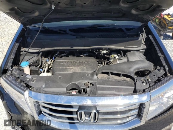 2015 Honda Pilot Touring with VIN 5FNYF4H90FB032551, listed as a Copart auction lot 49572465 with 135,656 mi miles and Salvage Title. Bid and sale history available at DreamBid. Image 12.