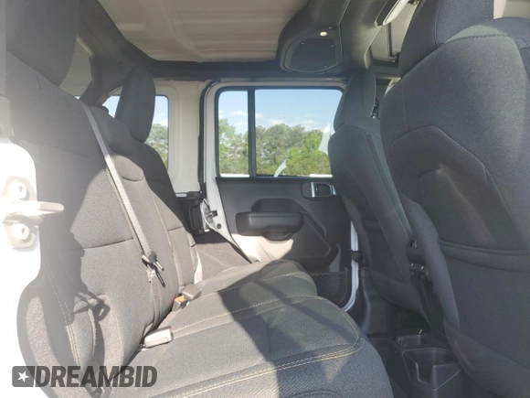 2024 Jeep Wrangler Sport S with VIN 1C4PJXDN6RW297070, listed as a Copart auction lot 56965465 with 21,872 mi miles and Salvage title. Bid and sale history available at DreamBid. Image 11.