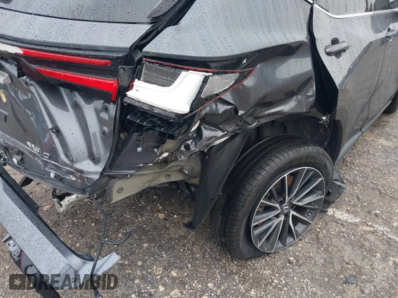 2022 Lexus NX with VIN 2T2GGCEZ5NC015203, listed as a IAAI auction lot 41391250 with 34,966 mi miles. Bid and sale history available at carsss.com. Image 6.