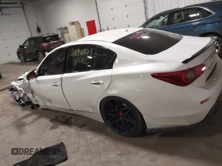 2017 Infiniti Q50 2.0t with VIN JN1CV7AR3HM681900, listed as a IAAI auction lot 41694543 with 158,028 mi miles. Bid and sale history available at carsss.com. Image 14.