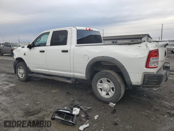 2023 Ram 2500 Tradesman with VIN 3C6UR5CL3PG582280, listed as a Copart auction lot 45697725 with 47,133 mi miles and Salvage title. Bid and sale history available at DreamBid. Image 2.