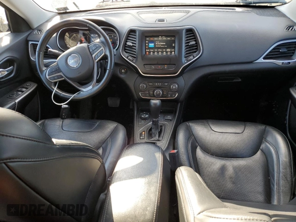 2021 Jeep Cherokee 80th Anniversary with VIN 1C4PJMMX4MD153019, listed as a Copart auction lot 52127245 with 75,120 mi miles and Salvage Title. Bid and sale history available at carsss.com. Image 8.