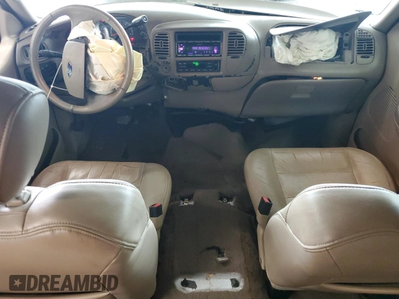 2003 Ford F-150 XLT with VIN 1FTRW08L23KA65560, listed as a Copart auction lot 61349145 with 207,887 mi miles and Salvage title. Bid and sale history available at DreamBid. Image 8.