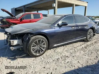 2020 Lexus LS with VIN JTHD51FF3L5012492, listed as a Copart auction lot 43847745 with 61,153 mi miles and Non Repairable. Bid and sale history available at carsss.com. Image 1.