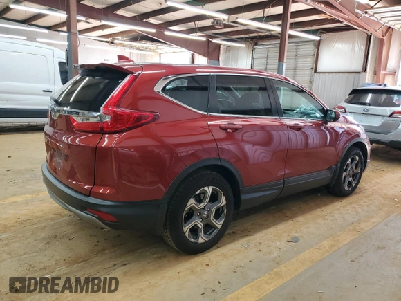 2019 Honda CR-V EX with VIN 2HKRW1H59KH503320, listed as a Copart auction lot 47656955 with 32,893 mi miles and Salvage Title. Bid and sale history available at carsss.com. Image 3.