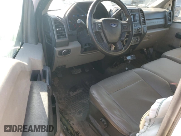 2019 Ford Super Duty F-250 SRW XL with VIN 1FDBF2B65KED69698, listed as a Copart auction lot 87228834 with 34,048 mi miles and Salvage Title. Bid and sale history available at carsss.com. Image 8.