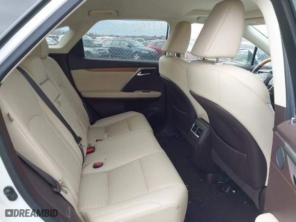 2020 Lexus RX with VIN 2T2HZMDA9LC221296, listed as a IAAI auction lot 41527902 with 116,680 mi miles. Bid and sale history available at carsss.com. Image 8.
