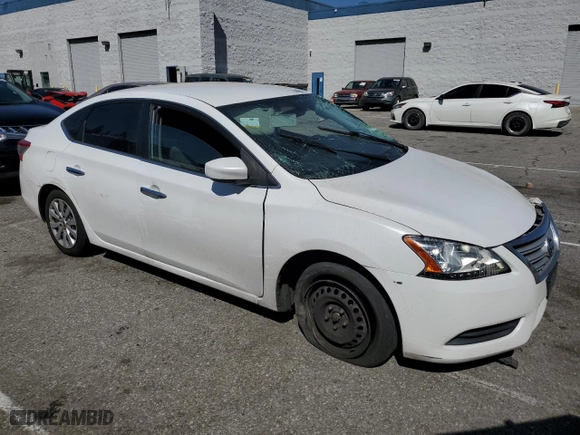 2013 Nissan Sentra SL with VIN 3N1AB7AP4DL719797, listed as a Copart auction lot 53000675 with 0 mi miles and Salvage Title. Bid and sale history available at carsss.com. Image 4.