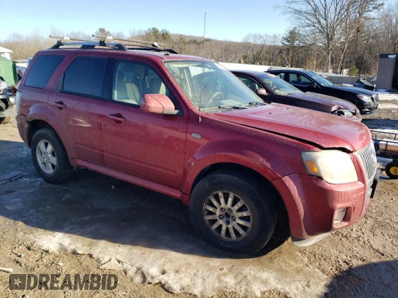 2009 Mercury Mariner Premier z VIN 4M2CU97G59KJ05976, wystawiony jako Copart lot #45646445 z przebiegiem 167 041 mil mil oraz Czysty tytuł • Clean title. Historia ofert i sprzedaży dostępna na DreamBid. Obrazek 4.