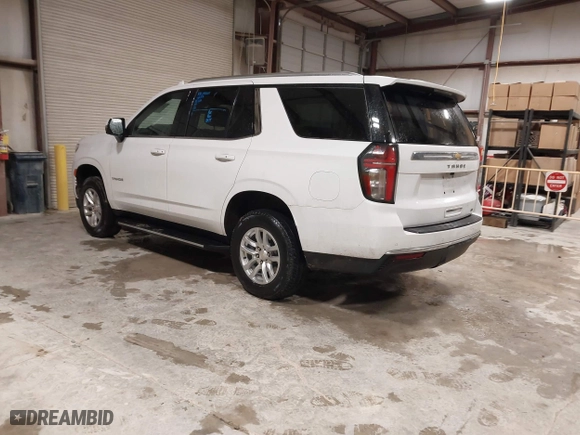 2024 Chevrolet Tahoe LT with VIN 1GNSKNKD4RR208138, listed as a IAAI auction lot 41482539 with 15,156 mi miles. Bid and sale history available at carsss.com. Image 3.