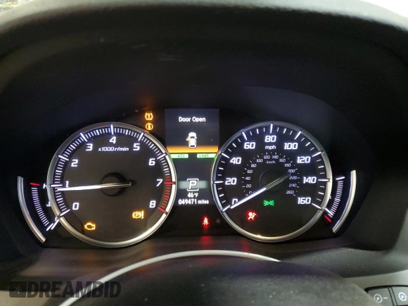 2019 Acura MDX Technology с VIN 5J8YD3H54KL007576, выставлен на аукционе Copart как лот 82241664 с пробегом 49 471 миль миль и Списание • Salvage title. История ставок и продаж доступна на DreamBid. Изображение 9.
