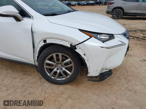 2016 Lexus NX 200t with VIN JTJBARBZ1G2073198, listed as a IAAI auction lot 41706024 with 106,459 mi miles and . Bid and sale history available at DreamBid. Image 6.