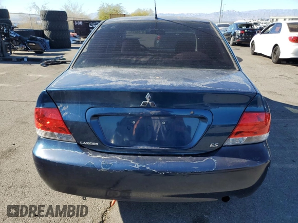 2006 Mitsubishi Lancer ES with VIN JA3AJ26E06U005702, listed as a Copart auction lot 81336174 with 54,824 mi miles and Clean Title. Bid and sale history available at carsss.com. Image 6.