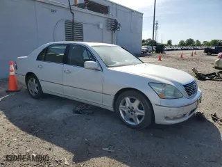 2004 Lexus LS 430 with VIN JTHBN36F640142705, listed as a Copart auction lot 54451155 with 215,840 mi miles and Clean Title. Bid and sale history available at carsss.com. Image 4.
