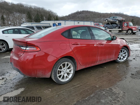 2013 Dodge Dart SXT with VIN 1C3CDFBA5DD296100, listed as a Copart auction lot 42761025 with 112,118 mi miles and Salvage Title. Bid and sale history available at DreamBid. Image 3.
