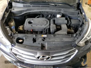 2018 Hyundai Santa Fe 2.4L z VIN 5XYZTDLB4JG553894, wystawiony jako Copart lot #56859585 z przebiegiem 97 313 mil mil oraz Szkoda całkowita • Salvage title. Historia ofert i sprzedaży dostępna na DreamBid. Obrazek 12.